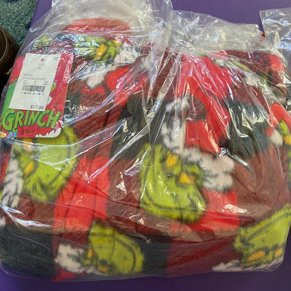 Grinch Men’s XL Pajama Pants